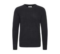 Strickfleece-Pullover CASUAL FRIDAY "Strickpullover CFHeine", Herren, Gr. S, blau (schwarz navy), Obermaterial: 65% Polyacryl PAN. 27% Nylon NY. 5% Wolle mw. 3% Polyester PES., Pullover (38491518-S) s