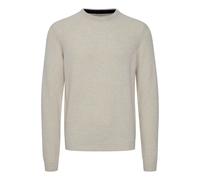 CASUAL FRIDAY CFKarl Herren Strickpullover Feinstrick Pullover mit Rippkragen Rippbündchen Regular fit, Größe:3XL, Farbe:Light Sand Melange (1353041)