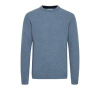 Strickfleece-Pullover CASUAL FRIDAY "Strickpullover CFKarl", Herren, Gr. 3XL, blau (true navy melange), Obermaterial: 80% Wolle WO. 20% Polyamid PA., Pullover (16266534-XXXL) true navy melange