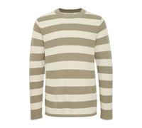 Strickfleece-Pullover CASUAL FRIDAY "Strickpullover CFKarl", Herren, Gr. 3XL, grau (vetiver), Obermaterial: 100% Baumwolle CO., Pullover (19410513-XXXL) vetiver