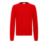 Strickfleece-Pullover CASUAL FRIDAY "Strickpullover CFKarl", Herren, Gr. L, rot (ribbon rot), Obermaterial: 80% Wolle WO. 20% Polyamid PA., Pullover (77514956-L) ribbon rot