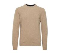 CASUAL FRIDAY CFKarl Herren Strickpullover Feinstrick Pullover mit Rippkragen Rippbündchen Regular fit, Größe:M, Farbe:Silver Mink Melange (1713121)
