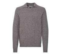 Strickfleece-Pullover CASUAL FRIDAY "Strickpullover CFKarl", Herren, Gr. XL, grau (pewter mix), Obermaterial: 50% Polyacryl PAN. 28% Polyester PES. 22% Nylon NY., Pullover (45790324-XL) pewter mix