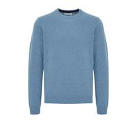 Strickfleece-Pullover CASUAL FRIDAY "Strickpullover CFKarl", Herren, Gr. XXL, blau (dusk blau), Obermaterial: 80% Wolle WO. 20% Polyamid PA., Pullover (91269249-XXL) dusk blau