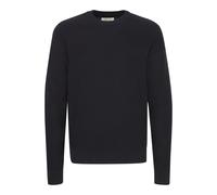 Strickfleece-Pullover CASUAL FRIDAY "Strickpullover CFKARL structured crew neck knit", Herren, Gr. 3XL, blau (schwarz navy), Obermaterial: 100% Baumwolle CO., Pullover (64641668-XXXL) schwarz navy