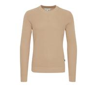Strickfleece-Pullover CASUAL FRIDAY "Strickpullover CFKarlo", Herren, Gr. XL, beige (silber mink), Obermaterial: 100% Baumwolle CO., Pullover (22533269-XL) silber mink
