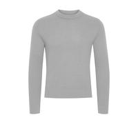 Strickfleece-Pullover CASUAL FRIDAY "Strickpullover CFKarlo", Herren, Gr. XL, grau (light grau melange), Obermaterial: 100% Baumwolle CO., Pullover (47443307-XL) light grau melange