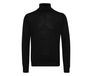 Strickfleece-Pullover CASUAL FRIDAY "Strickpullover CFKonrad", Herren, Gr. 3XL, schwarz, Obermaterial: 50% Wolle WO. 50% Polyacryl PAN., Pullover (73320941-XXXL) schwarz