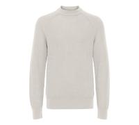 Strickfleece-Pullover CASUAL FRIDAY "Strickpullover CFKRISTIAN raglan rib crew neck knit", Herren, Gr. XXL, beige (pumice stone), Obermaterial: 100% Baumwolle CO., Pullover (62914314-XXL) pumice stone
