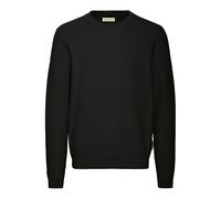 Strickfleece-Pullover CASUAL FRIDAY "Strickpullover CFNOAR", Herren, Gr. XL, schwarz (schwarz beauty), Obermaterial: 100% Baumwolle CO., Pullover (65013468-XL) schwarz beauty
