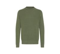 Strickfleece-Pullover CASUAL FRIDAY "Strickpullover CFNordin", Herren, Gr. M, grün (beetle), Obermaterial: 100% Baumwolle CO., Pullover (20047432-M) beetle
