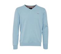 FQ1924 FQFynjard Herren Strickpullover Feinstrick Pullover aus 100% Baumwolle, Größe:XL, Farbe:Powder Blue (144214)