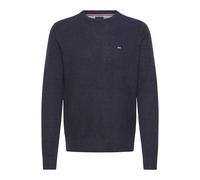 Strickfleece-Pullover FQ1924 "Strickpullover FQGRANBY", Herren, Gr. XXL, blau (salute melange), Obermaterial: 100% Baumwolle CO., Pullover (74674007-XXL) salute melange