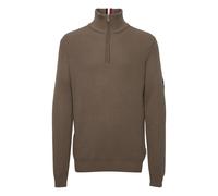 Strickfleece-Pullover FQ1924 "Strickpullover FQKyle", Herren, Gr. 3XL, braun (bungee cord), Obermaterial: 95% Baumwolle CO. 5% Polyamid PA., Pullover (60039812-XXXL) bungee cord