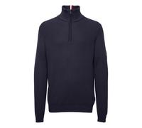 Strickfleece-Pullover FQ1924 "Strickpullover FQKyle", Herren, Gr. XXL, blau (salute), Obermaterial: 95% Baumwolle CO. 5% Polyamid PA., Pullover (10180559-XXL) salute
