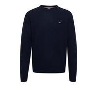 Strickfleece-Pullover FQ1924 "Strickpullover KQLefq", Herren, Gr. XXL, blau (navy blazer), Obermaterial: 80% Wolle WO. 20% Polyester PES., Pullover (11966402-XXL) navy blazer