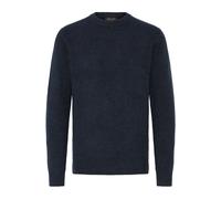 Strickfleece-Pullover INDICODE "Strickpullover IDBercell", Herren, Gr. 3XL, blau (navy), Obermaterial: 58% Polyacryl PAN. 32% Polyester PES. 7% Wolle mw. 3% Elasthan EL., Pullover (63142303-XXXL) navy
