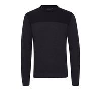 Strickfleece-Pullover INDICODE "Strickpullover IDLabel", Herren, Gr. L, schwarz, Obermaterial: 80% Baumwolle CO. 20% Polyamid PA., Pullover (33452340-L) schwarz