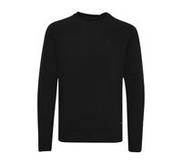 Strickfleece-Pullover INDICODE "Strickpullover IDTorin", Herren, Gr. XL, schwarz, Obermaterial: 46% Baumwolle CO recyc.. 34% Baumwolle CO. 20% Polyester PES., Pullover (59022028-XL) schwarz