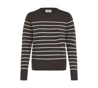 Strickfleece-Pullover OXMO "Strickpullover OXKeana", Damen, Gr. XXL, braun (chocolate torte mix), Obermaterial: 50% Viskose CV. 28% Polyester PES. 22% Nylon NY., Pullover (77137050-XXL) chocolate tort