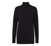 Strickfleece-Pullover OXMO "Strickpullover OXRatina", Damen, Gr. S, schwarz, Obermaterial: 50% Viskose CV. 27% Nylon NY. 23% Polyester PES., Pullover (26987431-S) schwarz