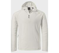 Strickfleece-Pullover SCHÖFFEL "Hiking Fleece Hoody Style Kravica MNS", Herren, Gr. 56, beige (9040, natur), Oberstoff: 100% Polyester, hoch geschlossener Ausschnitt, Pullover Strickfleece-Pullover (3
