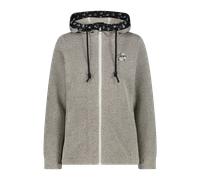 Strickfleecejacke CMP, Damen, Gr. 40, weiß (b.co gesso), Obermaterial: 100% Polyester, Jacken (29215025-40) b.co gesso