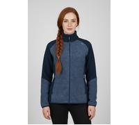 Strickfleecejacke CMP, Damen, Gr. 46, blau ink, Obermaterial: 85% Polyester, 15% Viskose, normal, Jacken (96689429-46) blau ink