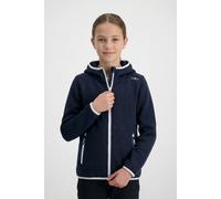 Strickfleecejacke CMP, Mädchen, Gr. 164, b.blau, sky b, Strick, Obermaterial: 100% Polyester, eingesetzt eingefasste Kante, Jacken, Übergangsjacke für Kinder, mit Kapuze, mit Reißverschlusstaschen (64