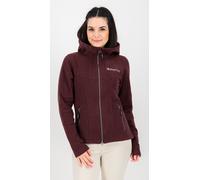 Strickfleecejacke DEPROC ACTIVE "GLORY MAY", Damen, Gr. 40 (M), lila (berry), Fleece, 100% Polyester, figurbetont hüftbedeckend, gerader Abschluss, Jacken, mit 2-Wege-Reißverschluss (20649826-40) berr