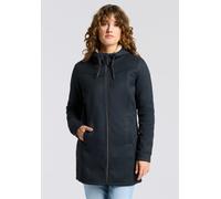 Strickfleecejacke "GW 37 WMN KNTFLC PRK", Damen, Gr. 42, blau (dunkelnavy), Obermaterial: 100% Polyester, G.I.G.A. DX BY KILLTEC, Jacken, wärmend & windabweisend, Übergangsjacke (77688705-42) dunkelna