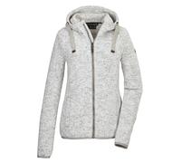 Strickfleecejacke "GW 52 WMN KNTFLC JCKT", Damen, Gr. 38, weiß (gebrochenes weiß), Obermaterial: 100% Polyester, G.I.G.A. DX BY KILLTEC, normal, Jacken (83086650-38) gebrochenes weiß