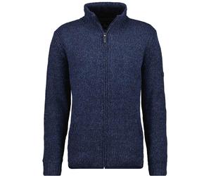 Strickfleecejacke RAGMAN, Herren, Gr. 6XL (62/64), blau (marineblau), delete-me, Jacken (28369939-6XL) marineblau