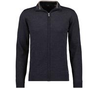 Strickfleecejacke RAGMAN, Herren, Gr. XXL5456, grau (asphalt, 018), 100% Wolle, Jacken (88202361-XXL) asphalt, 018