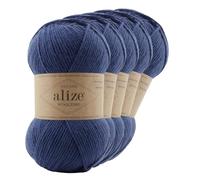 Strickgarn Alize Wooltime 5x100g 75% Wolle Oeko-Tex 100 Häkelgarn Farbwahl