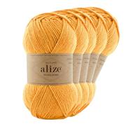 Strickgarn Alize Wooltime 5x100g 75% Wolle Oeko-Tex 100 Häkelgarn Farbwahl
