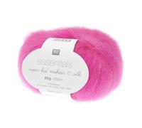 Strickgarn Essentials Super Kid Mohair Loves Silk: Luxus, Weichheit und Kreativität, 25 g Rico Design