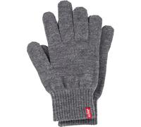 Strickhandschuhe LEVI'S "TOUCHSCREEN", Damen, Gr. L (10), grau, Materialmix, Handschuhe, mit Touchfunktion, einfache Bedienung von Smartphones an kalten Tagen (99069050-L) grau