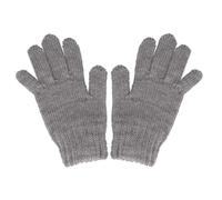 Strickhandschuhe MAXIMO, Damen, Gr. 2, grau (grau, meliert), Strick, Wolle, meliert, unifarben, Handschuhe Strickhandschuhe, Fingerhandschuhe, Wolle, wärmend, atmungsaktiv, basic, bequem (17678668-2)