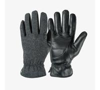 Strickhandschuhe PEARLWOOD "PARKER", Herren, Gr. 8,5, schwarz, Materialmix, Schafsleder, Handschuhe, Touchscreen proofed - mit 10 Fingern bedienbar (37026343-8,5) schwarz