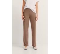 Strickhose BUGATTI, Damen, Gr. M, Normalgrößen, beige (50, beige), 53% Polyester, 47% Viskose, unifarben, normal, Hosen, mit dehnbarem Bund (93871555-M) 50, beige
