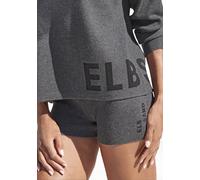 Strickhose ELBSAND "-Kurze Hose" Gr. 32/34, N-Gr, grau (anthrazit) Damen Hosen (96195653-32) anthrazit