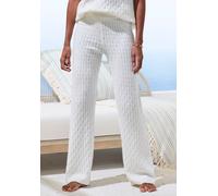 FRENCH CONNECTION Strickhose Damen creme Gr.36/38