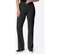 Strickhose HEINE, Damen, Gr. 48, Normalgrößen, schwarz, 50% Viskose, 28% Polyester, 22% Polyamid, unifarben, Hosen (51206502-48) schwarz