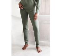 Strickhose LASCANA "-Loungehose" Gr. 40/42, N-Gr, grün Damen Hosen Relaxhosen (70880027-40)