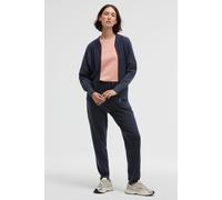 Strickhose SENSES.THE LABEL, Damen, Gr. XS, Normalgrößen, blau, Material: 52% Viskose, 26% Polyester, 22% Polyamid, unifarben, relaxed fit lang, Hosen, mit Elastikbund und Kordel (52202817-XS) blau