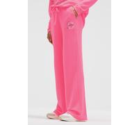 Strickhose SOCCX, Damen, Gr. L, Normalgrößen, pink, Strick, Material: 71% Polyester, 26% Viskose, 3% Elasthan, bedruckt, relaxed fit lang, Hosen, mit Elastikbund (24446515-L) pink