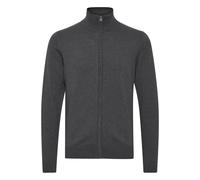 Strickjacke 11 PROJECT "Strickjacke PRMelker", Herren, Gr. L, grau (pewter mix), Obermaterial: 100% Baumwolle CO., meliert, normal, Strickjacken Strickjacke (78919031-L) pewter mix