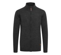 Strickjacke 11 PROJECT "Strickjacke PRNoldi", Herren, Gr. XXL, grau (dunkelgrau melange), Obermaterial: 100% Polyacryl PAN., Strickjacken Strickjacke (14533955-XXL) dunkelgrau melange