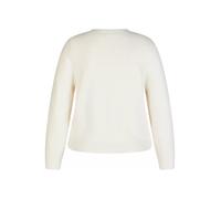 Strickjacke RABE "Strickjacke", Damen, Gr. 44, beige, 50%Polyester, 30%Viskose, 20%Polyamid, unifarben, gerade, Strickjacken Strickjacke (31777635-44) beige